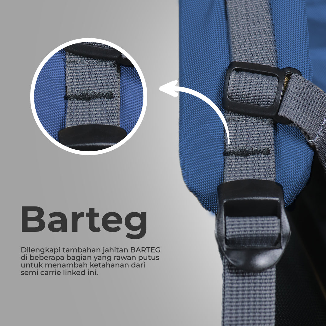 Tas Semi Carrier Emeral Hikemore