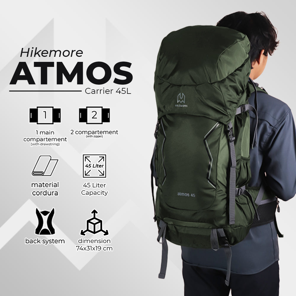 Hikemore Atmos Carrier 65L dan 45L