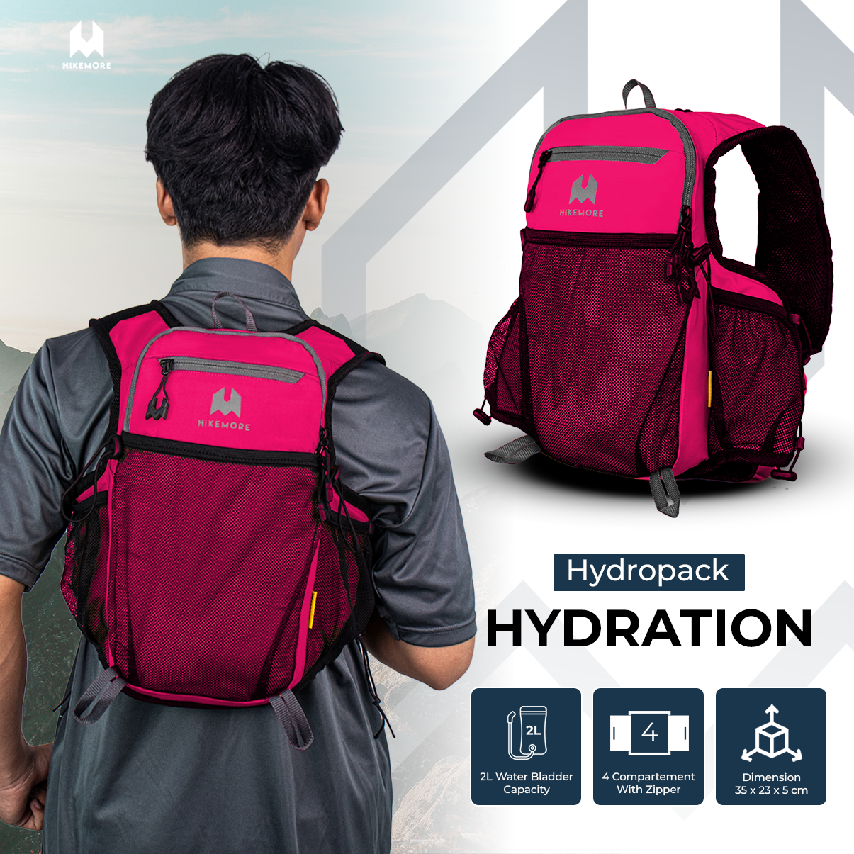 Hikemore Hydration Hydropack