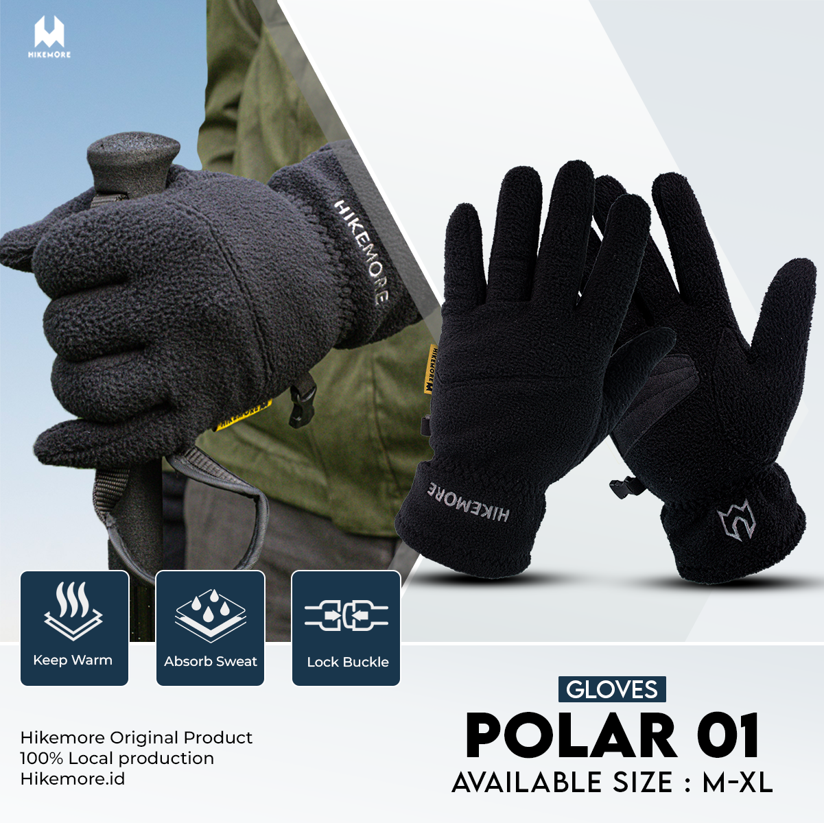 Gloves Polar 01 Hikemore