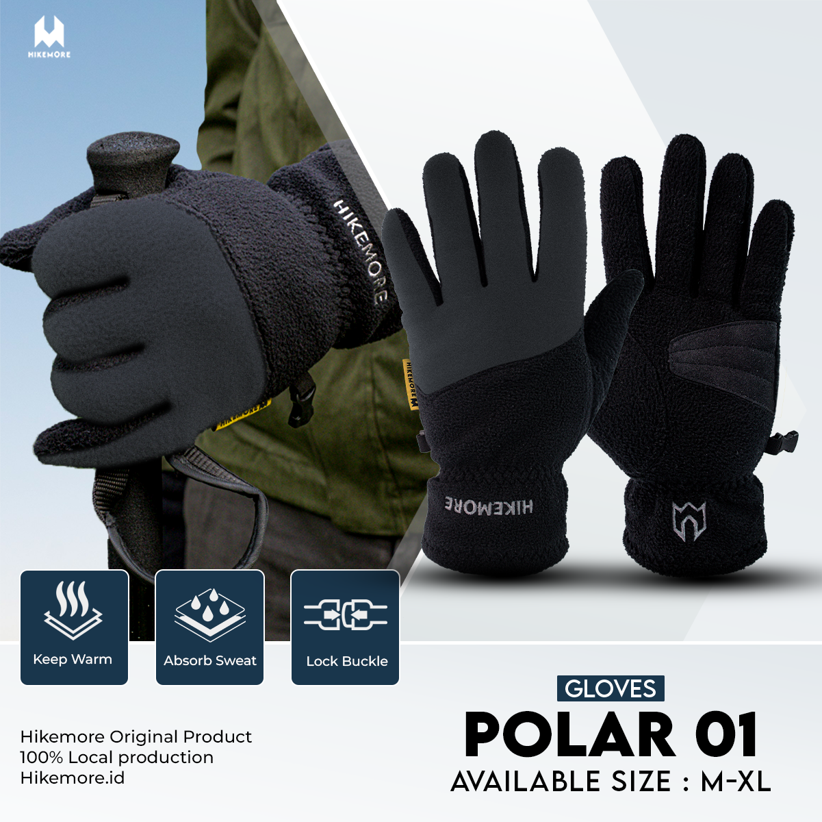 Gloves Polar 01 Hikemore