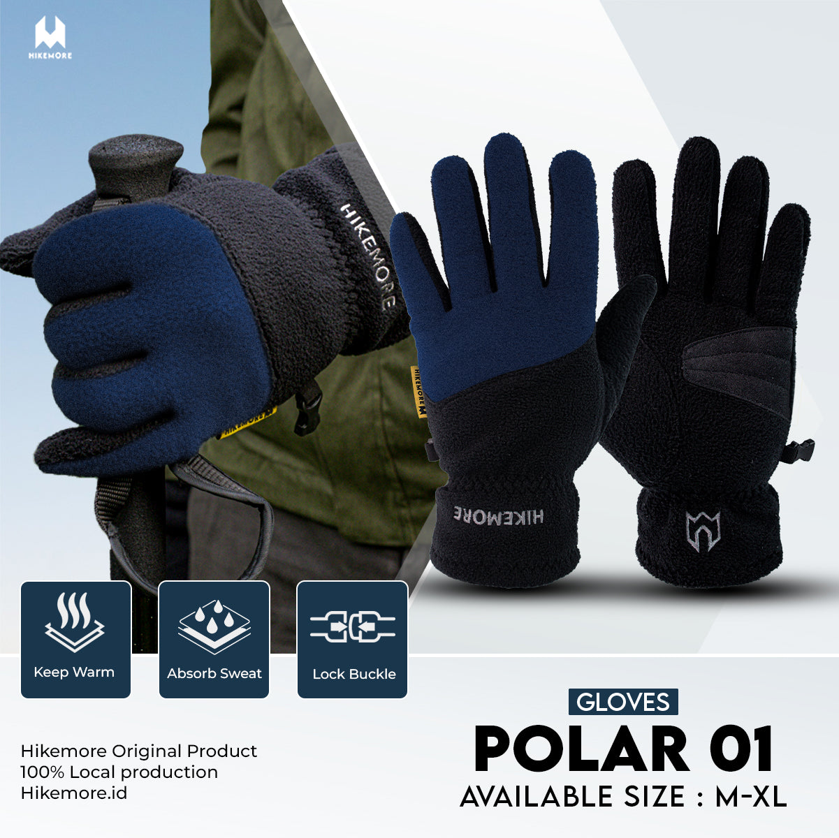 Gloves Polar 01 Hikemore