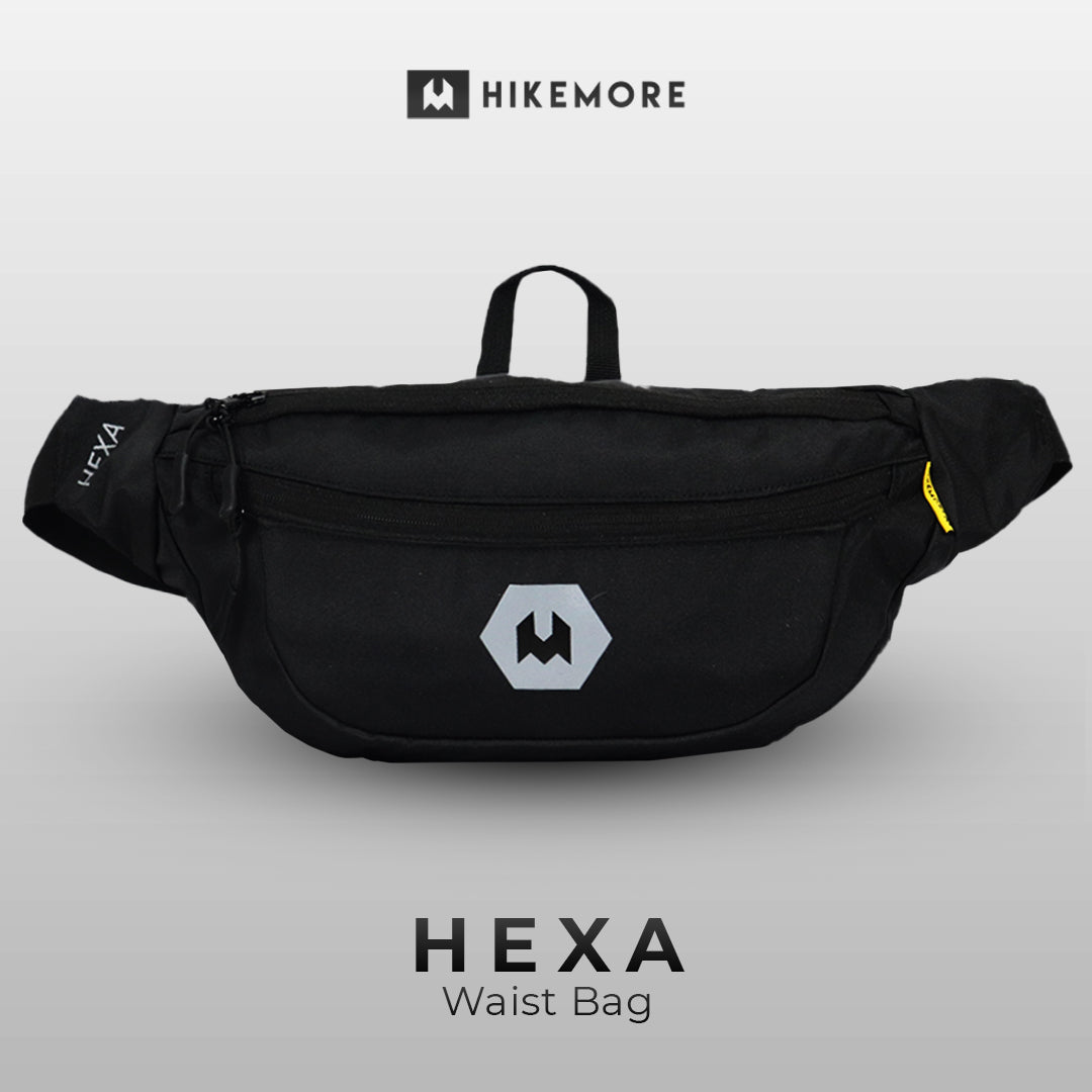 Waistbag Pria Wanita Hexa Original Hikemore