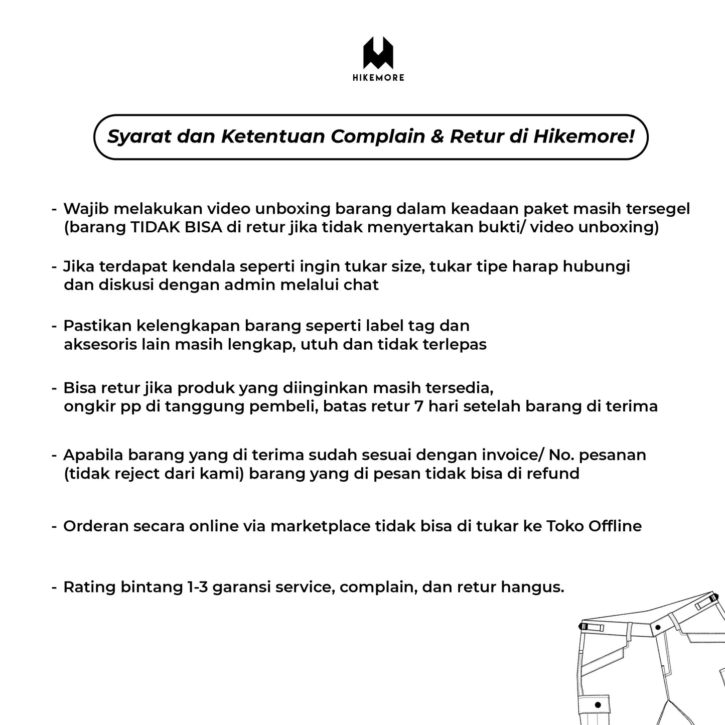Celana Panjang Alfea Premium Hikemore