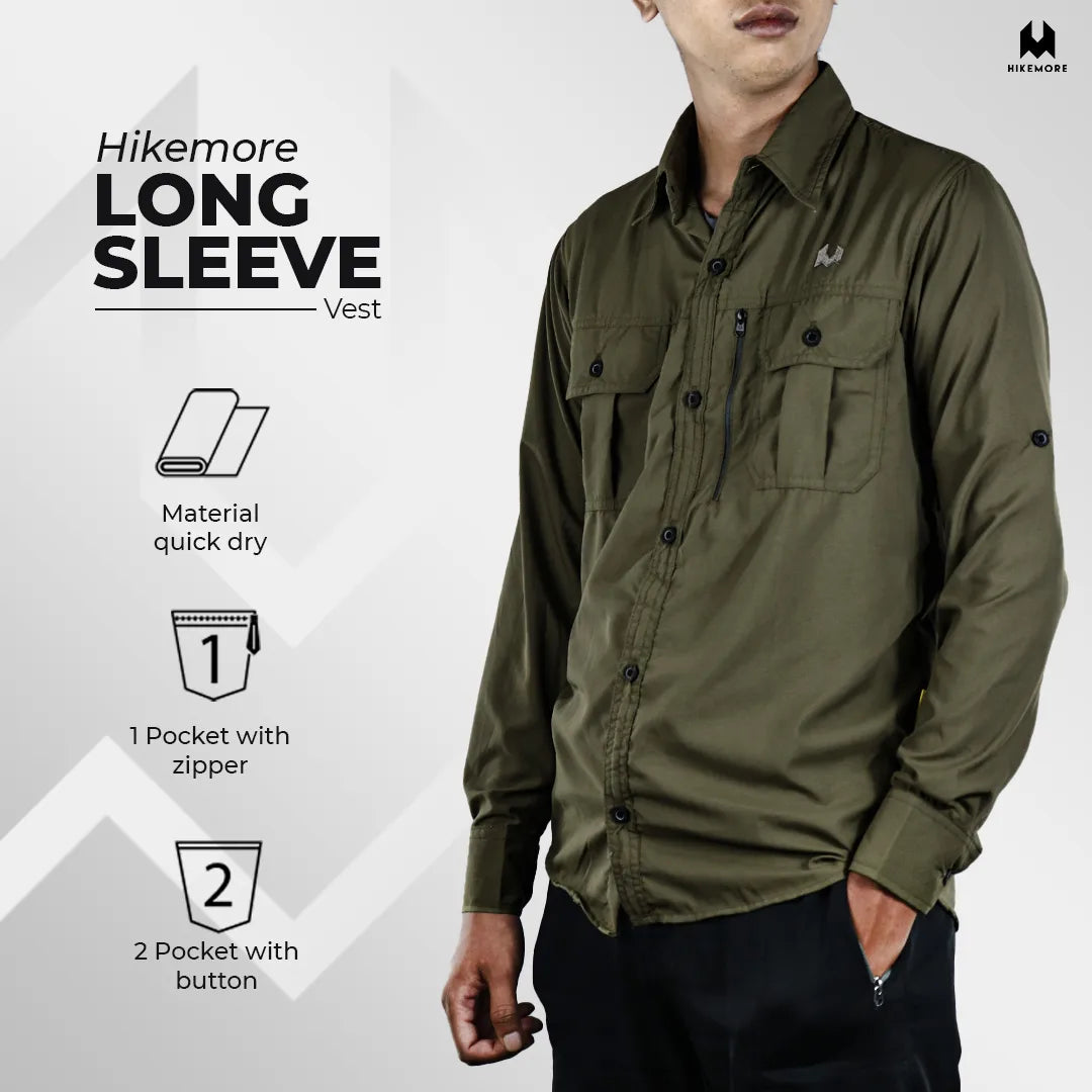 Kemeja 01 Long Sleeve Hikemore
