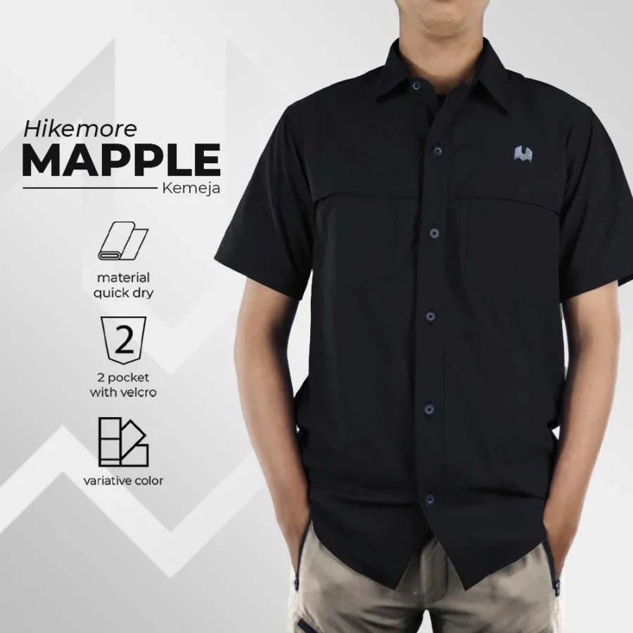Kemeja Lengan Pendek Mapple Hikemore