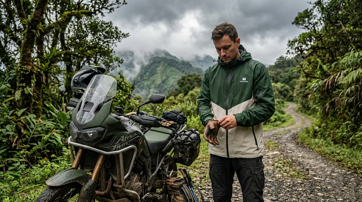 Jaket Windbreaker: Solusi Satu Jaket untuk Touring & Hiking