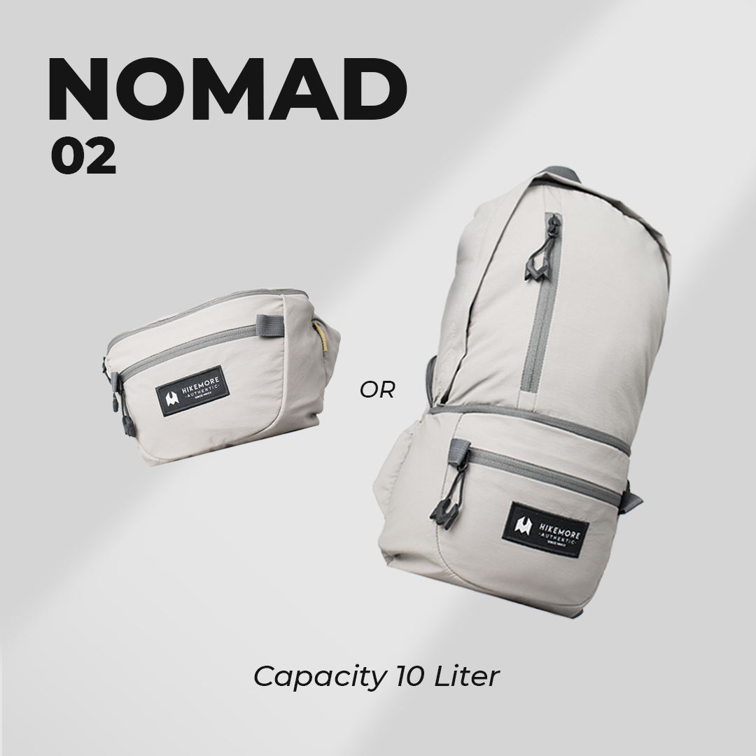 Hikemore Nomad 02 Daypack Waist Bag 2in1