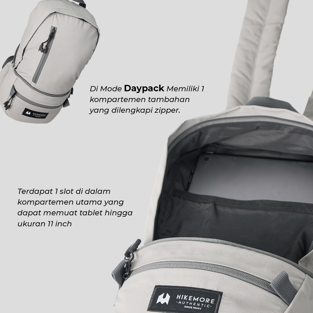 Hikemore Nomad 02 Daypack Waist Bag 2in1
