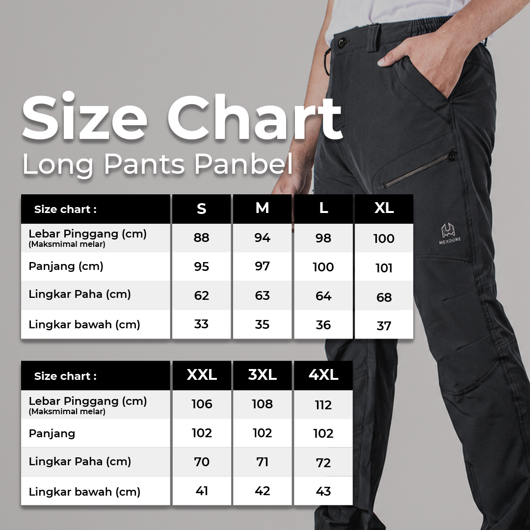 Hikemore Panbel Reguler Long Pants