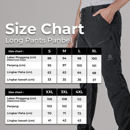 Hikemore Panbel Reguler Long Pants