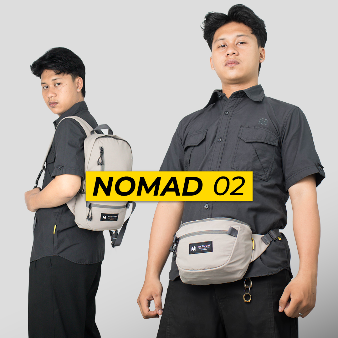Hikemore Nomad 02 Daypack Waist Bag 2in1