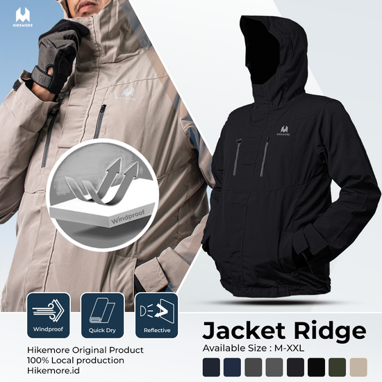Hikemore Ridge Windbreaker Jacket
