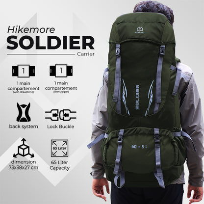 Hikemore Soldier Carrier 45L & 65L
