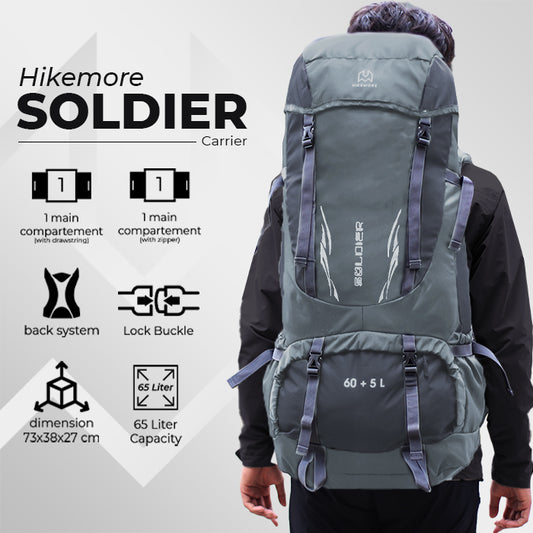 Hikemore Soldier Carrier 45L & 65L