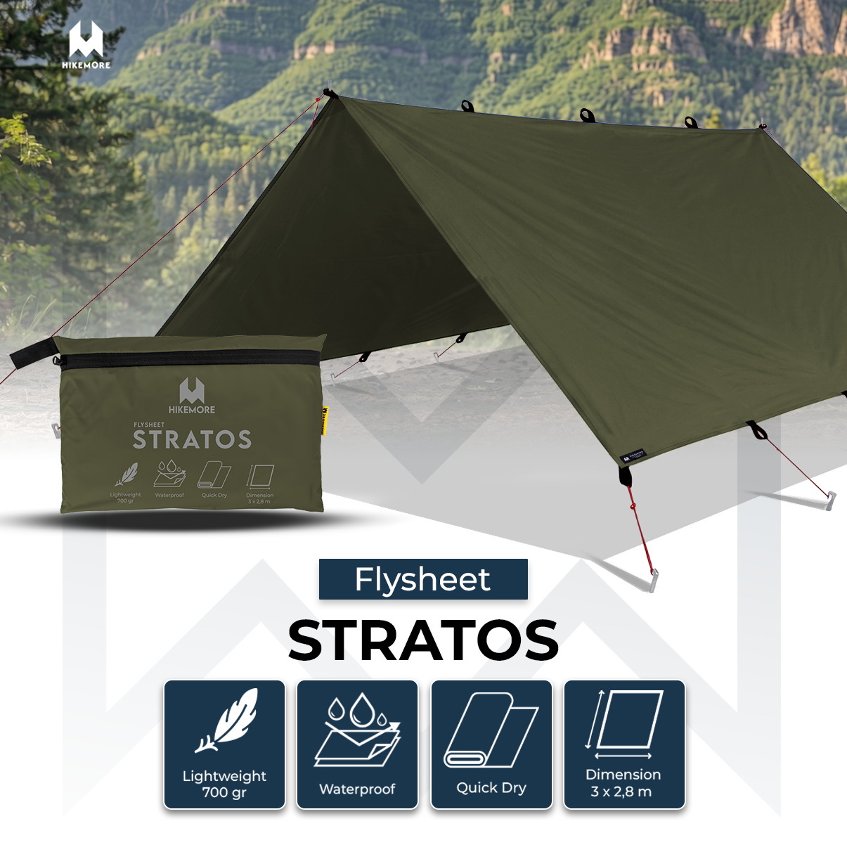 Hikemore Stratos Flysheet