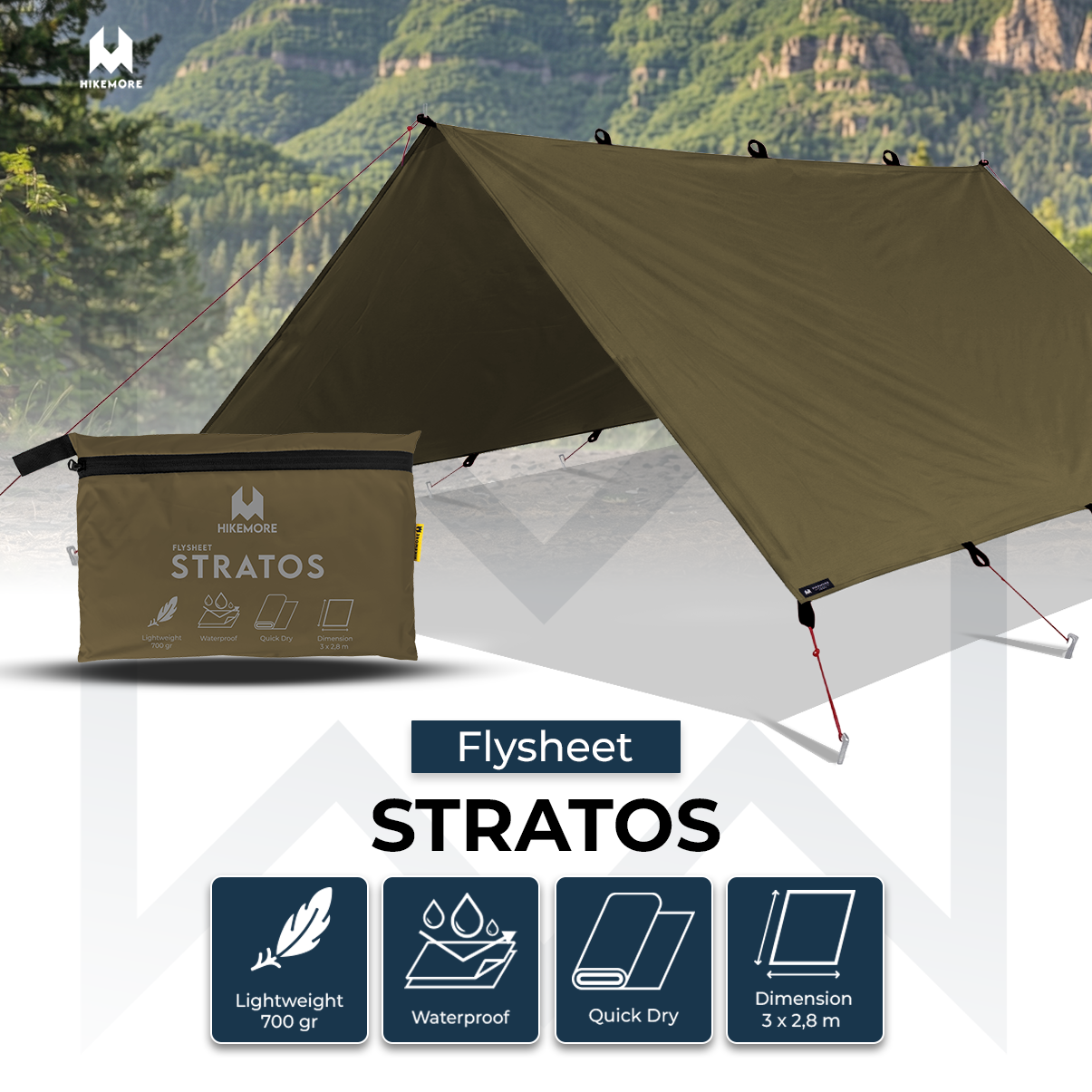 Hikemore Stratos Flysheet