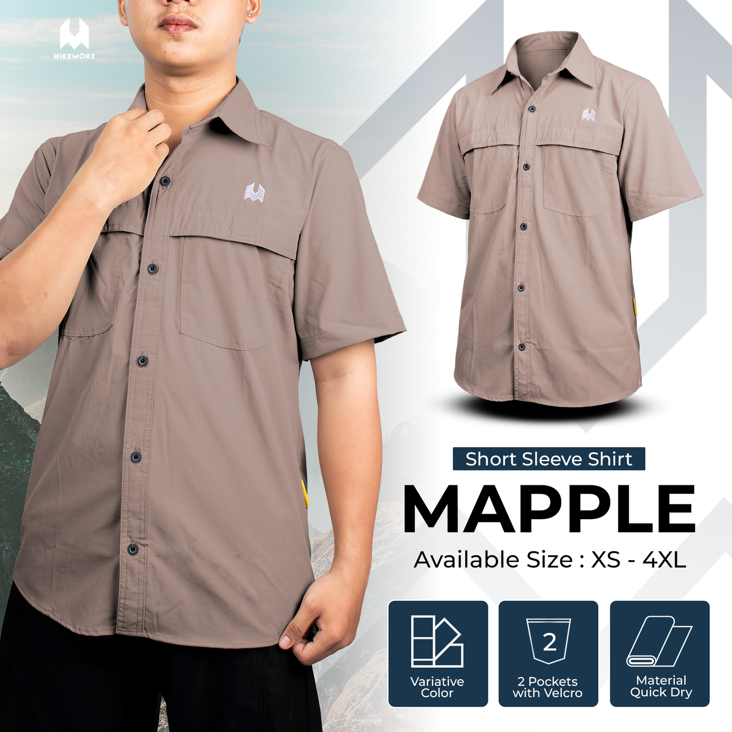 Hikemore Mapple Short-Sleeved Shirt