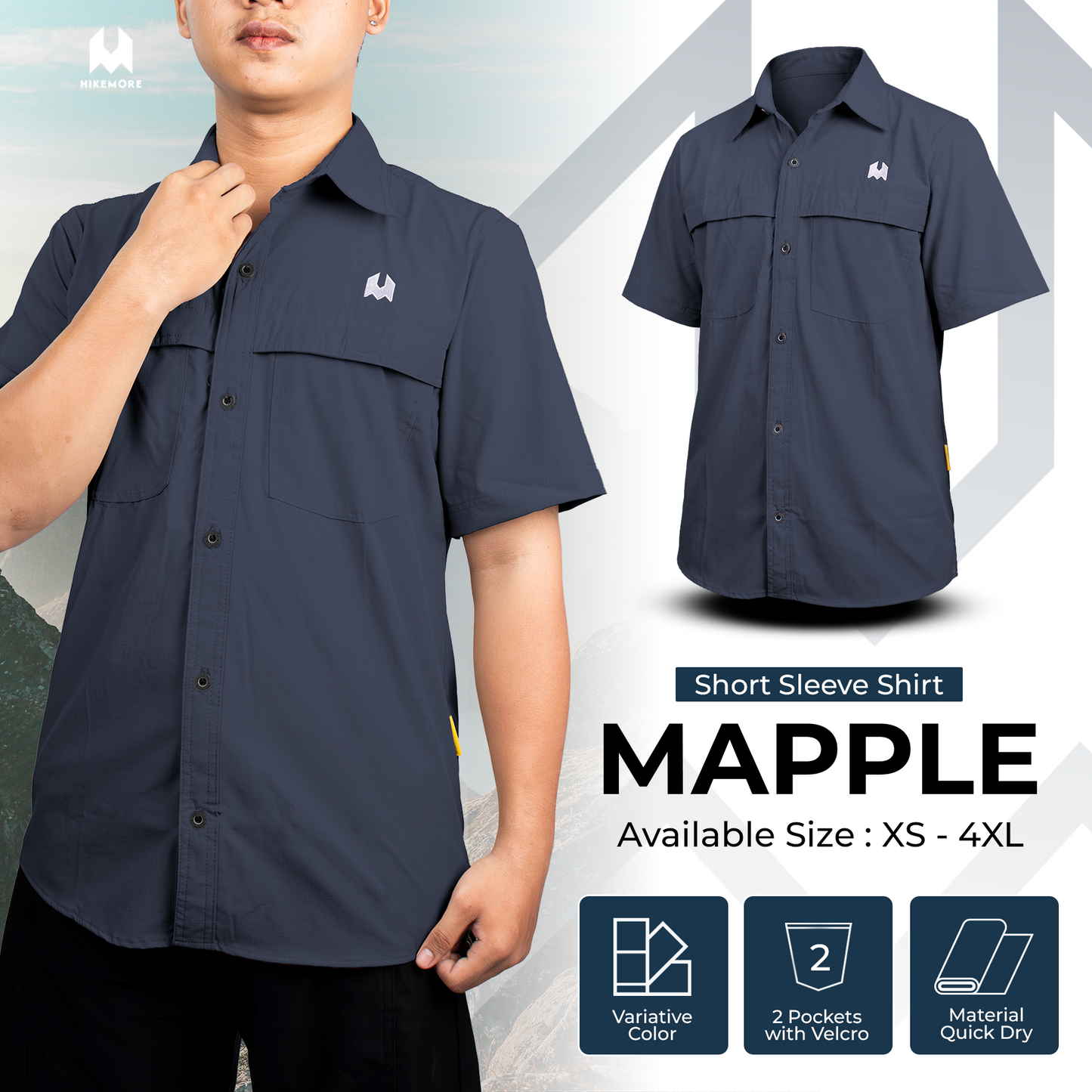 Hikemore Mapple Short-Sleeved Shirt