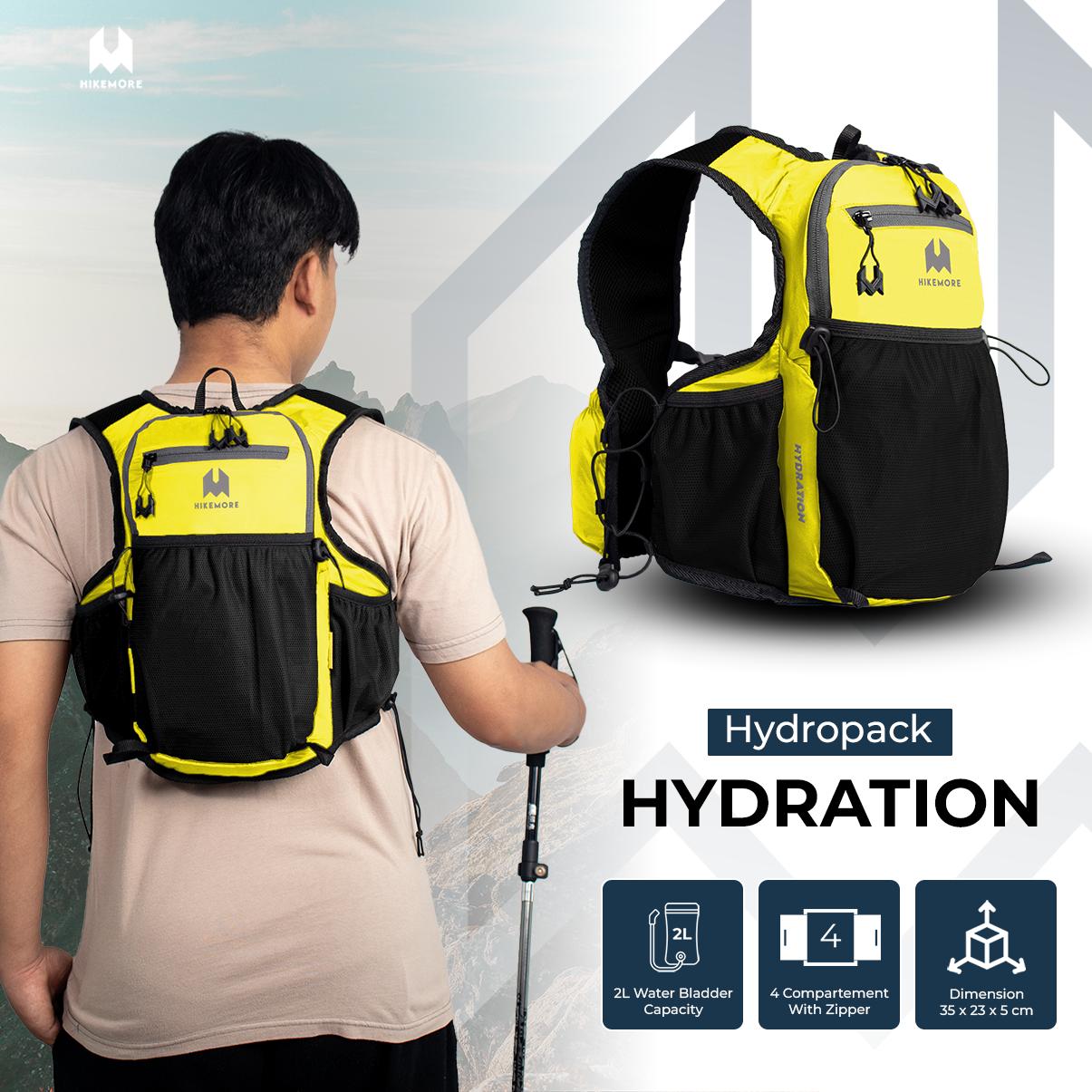 Hikemore Hydration Hydropack