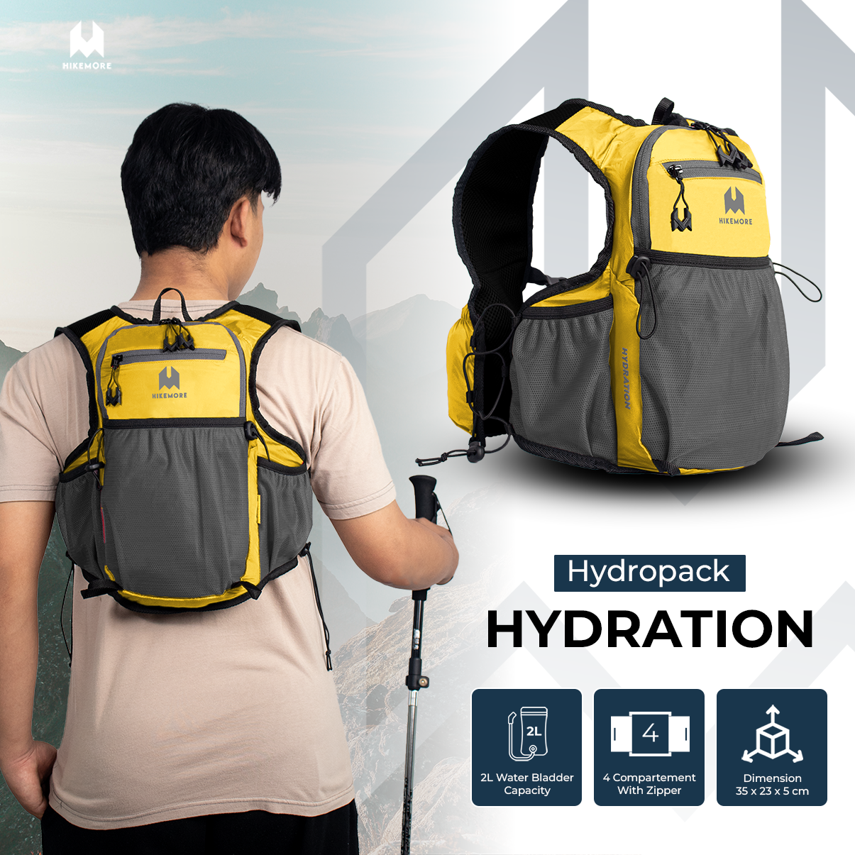 Hikemore Hydration Hydropack