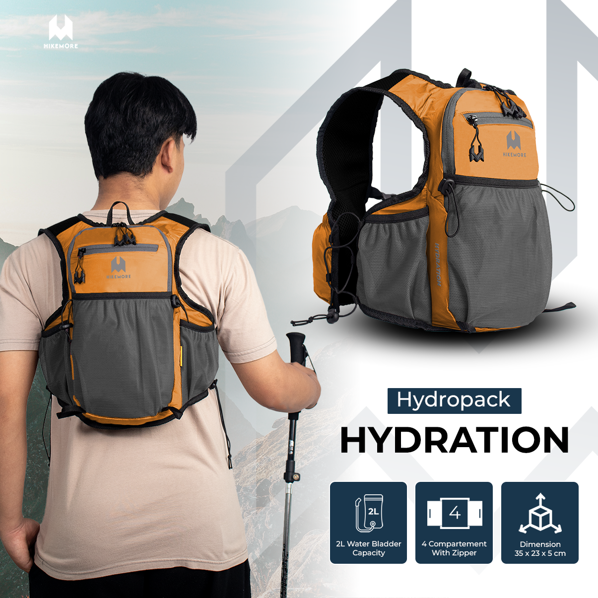 Hikemore Hydration Hydropack