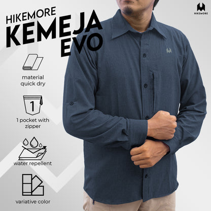 Kemeja Panjang Evo Hikemore