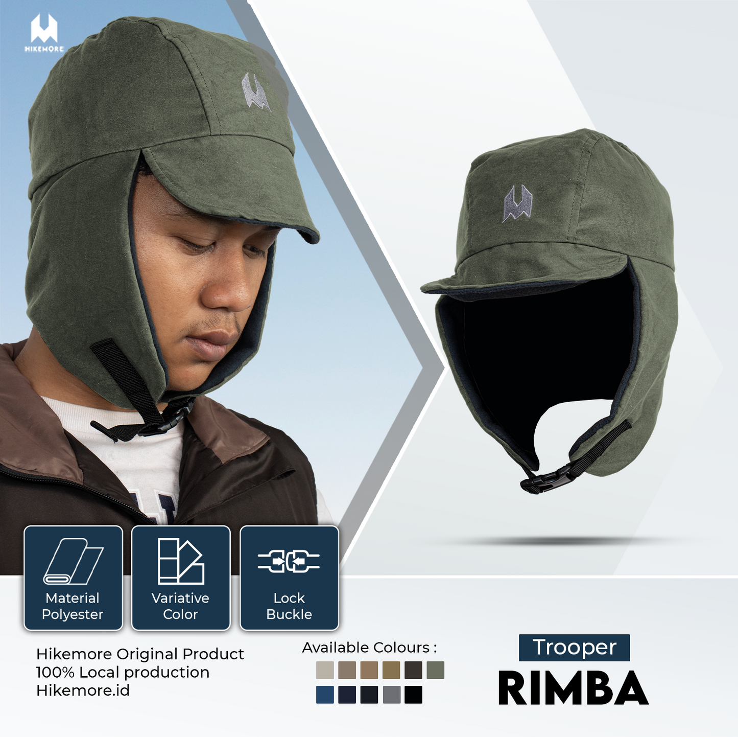 Hikemore Tropper Hat Rimba