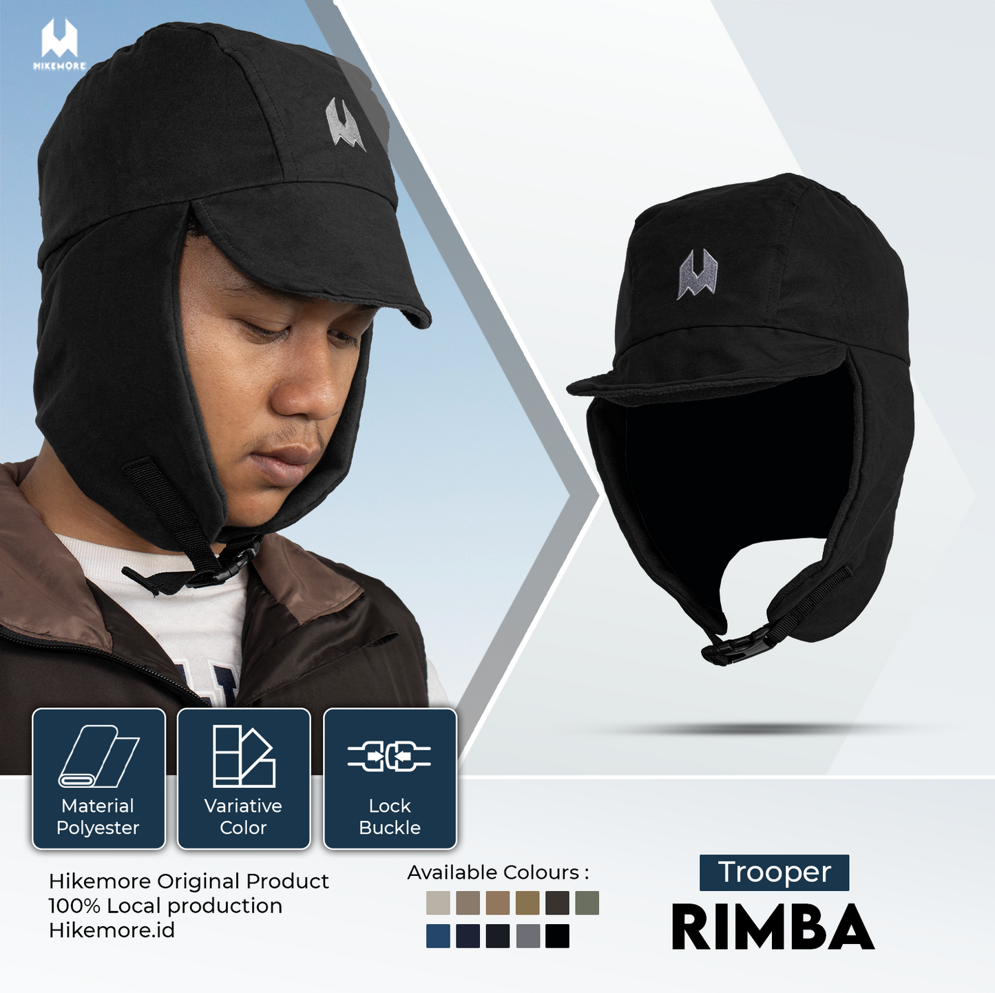Hikemore Tropper Hat Rimba