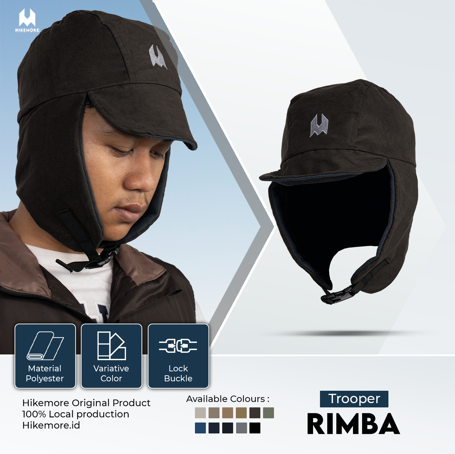 Hikemore Tropper Hat Rimba