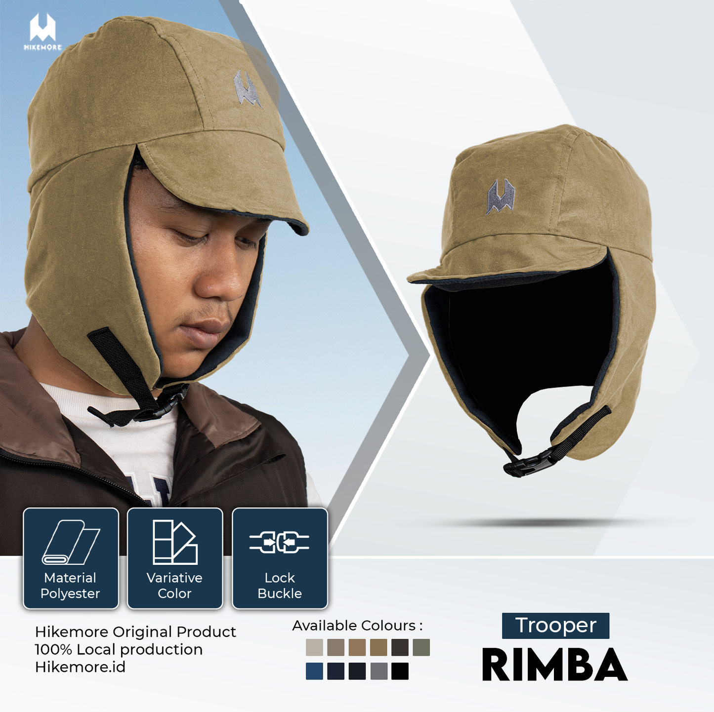 Hikemore Tropper Hat Rimba