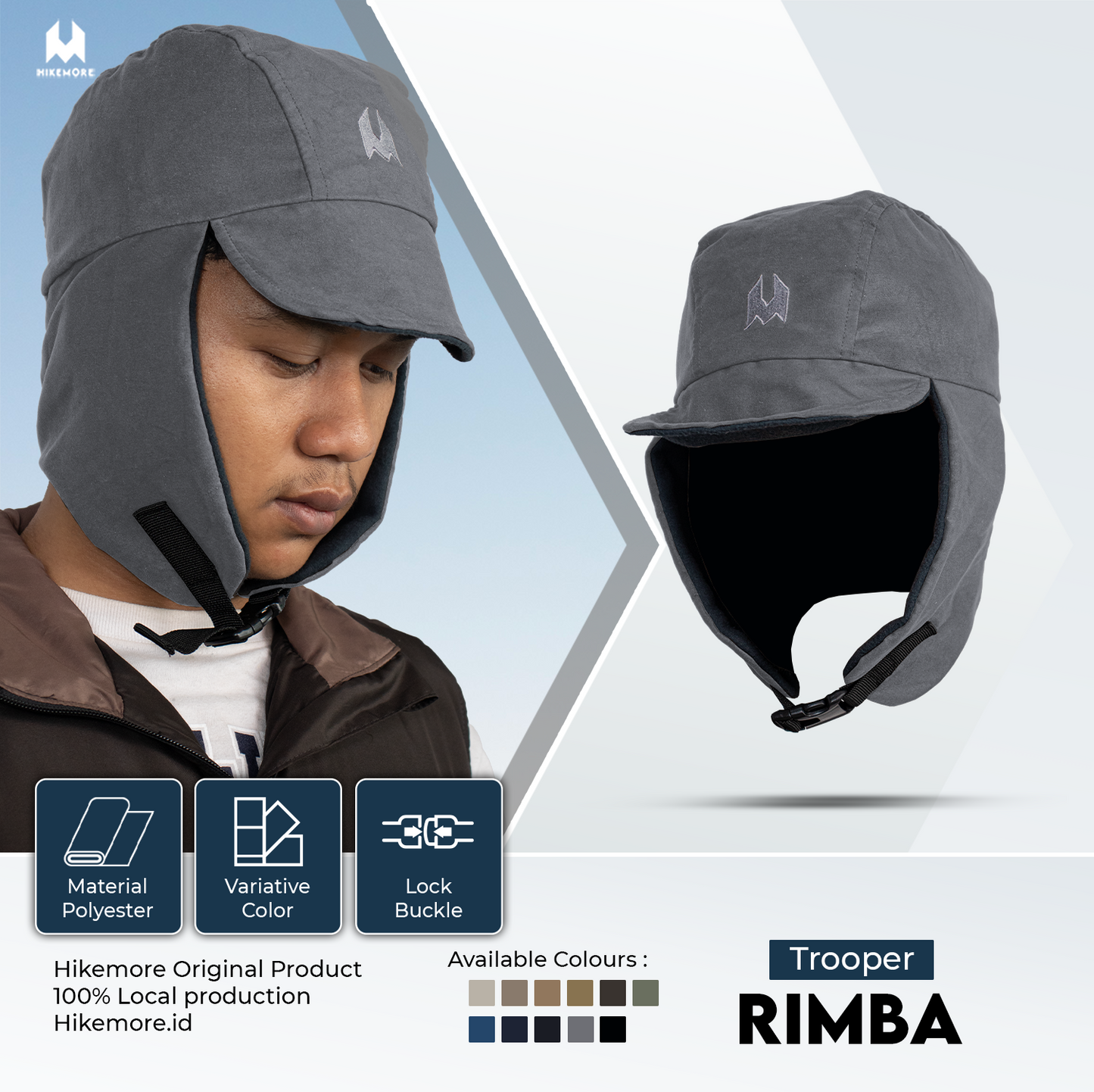 Hikemore Tropper Hat Rimba