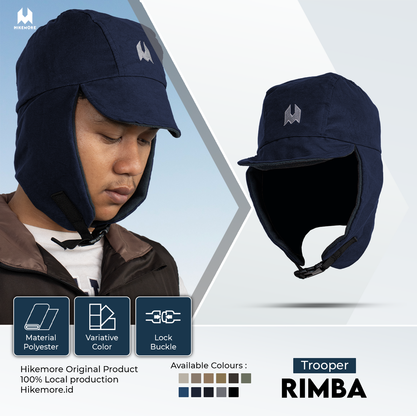 Hikemore Tropper Hat Rimba