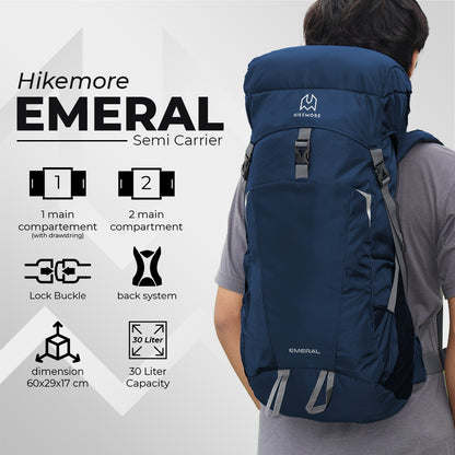 Tas Semi Carrier Emeral Hikemore
