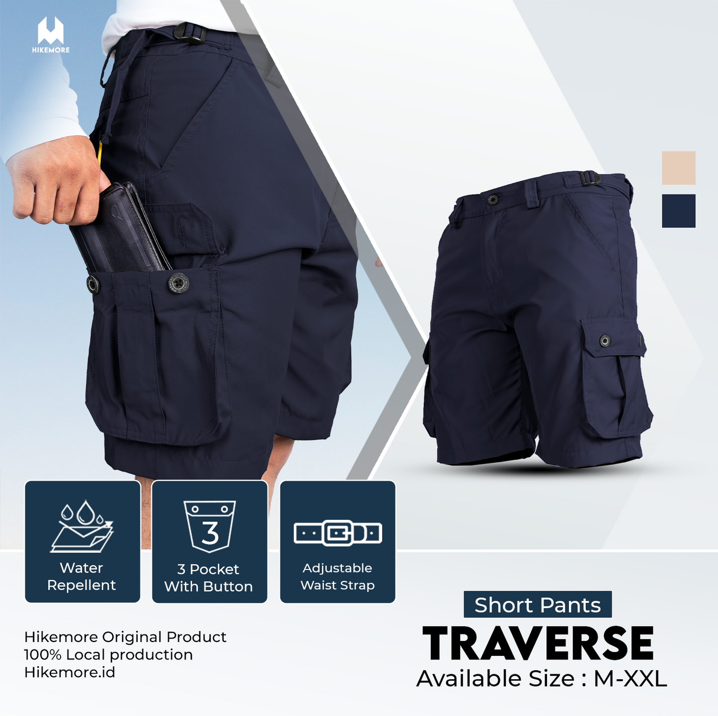 Hikemore Traverse Cargo Short Pants