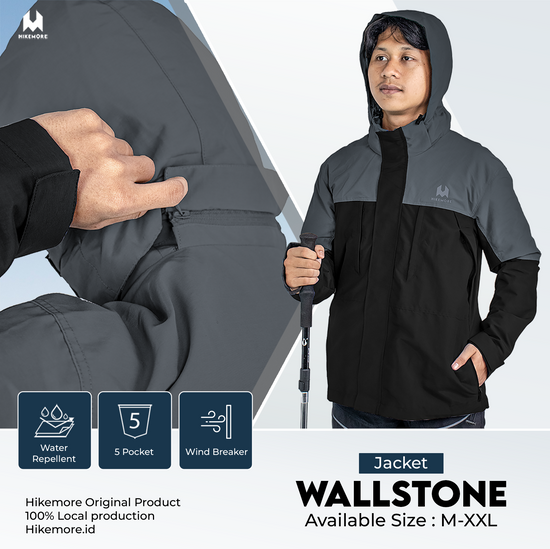 Hikemore Wallstone Windbreaker Jacket