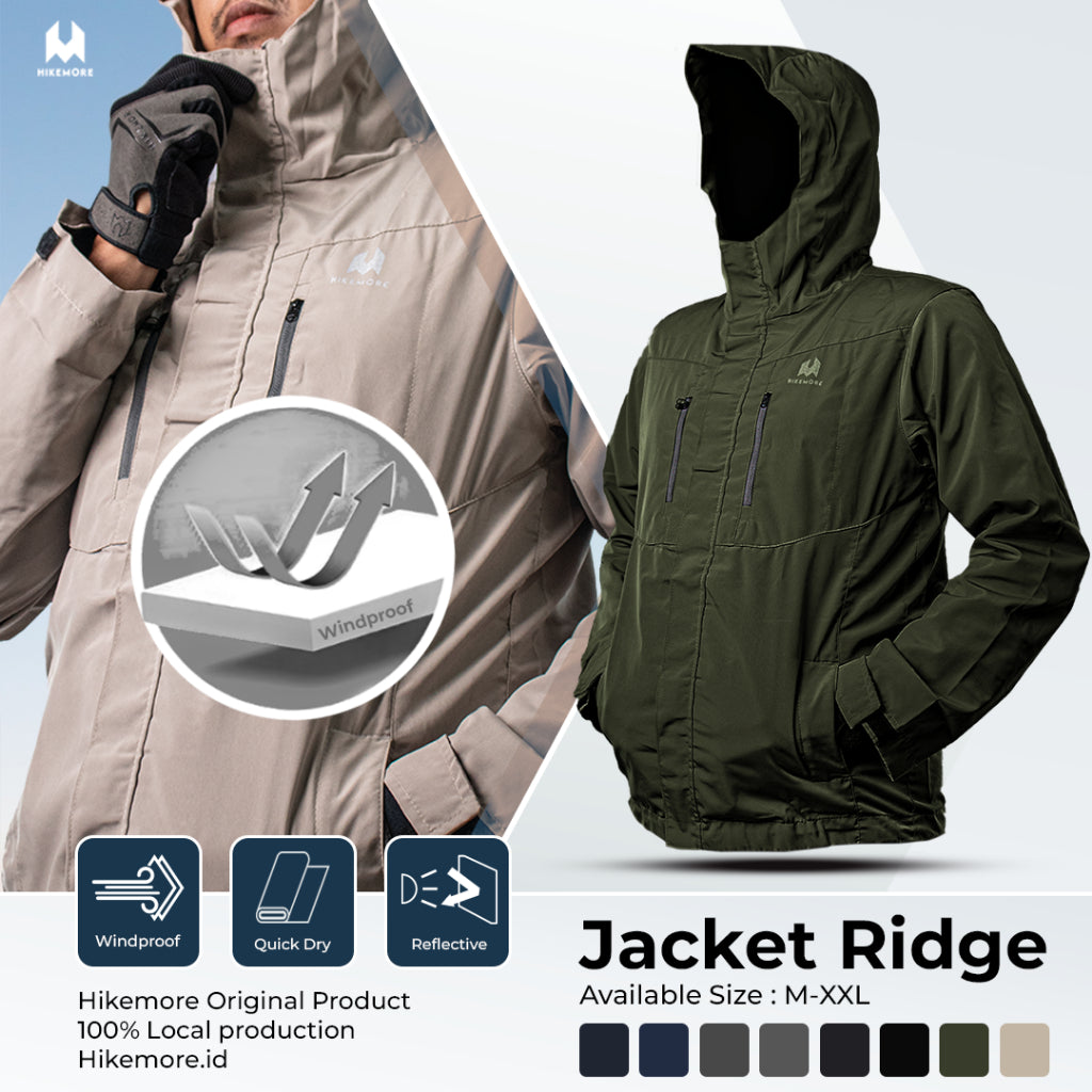 Hikemore Ridge Windbreaker Jacket