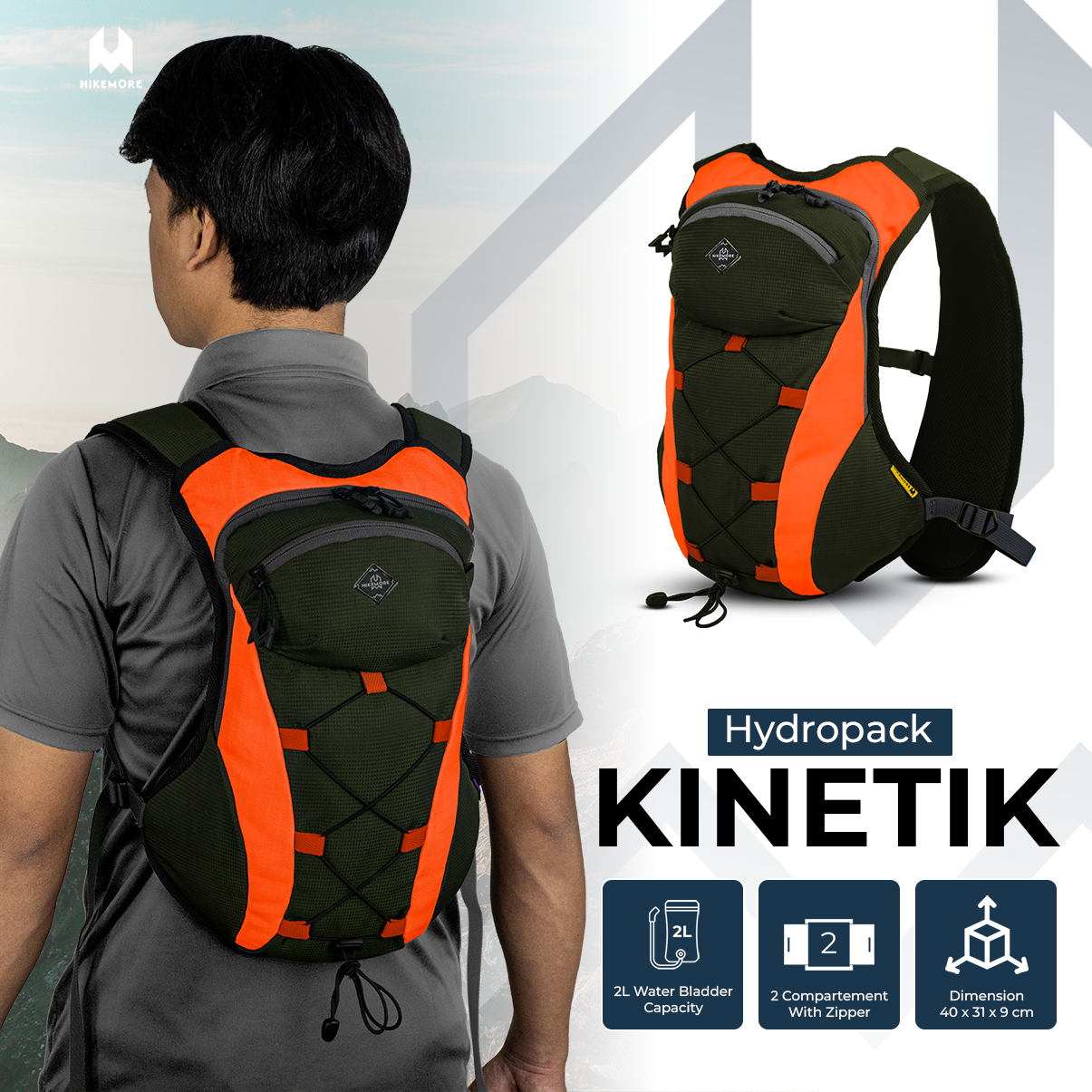 Hikemore Kinetik Hydropack