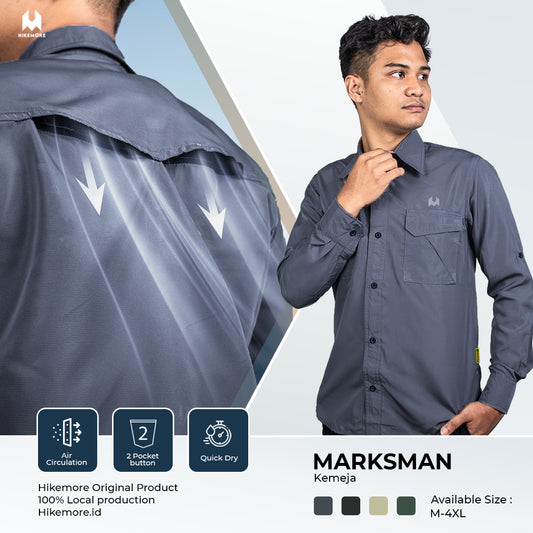 Kemeja Panjang Marksman Hikemore