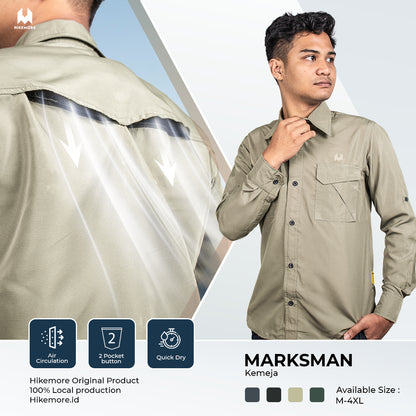 Kemeja Panjang Marksman Hikemore
