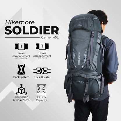Hikemore Soldier Carrier 45L & 65L