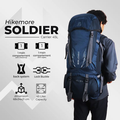 Hikemore Soldier Carrier 45L & 65L